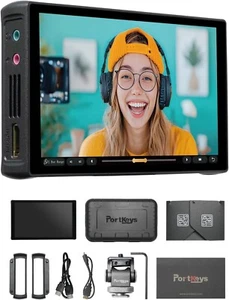 Portkeys PT5 III Camera Monitor 5.4" 800nits Field Monitor w/USB 3.0 Type C Port - Picture 1 of 8