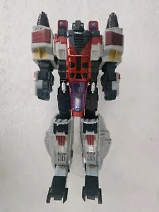 Hasbro 2004 Transformer Starscream Supreme Class Cyberton Jet Robot - Picture 1 of 10