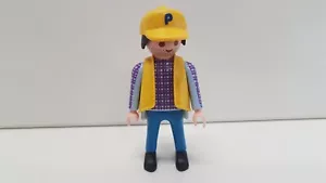 Playmobil5121 großer Trecker mit Anhänger Bauernhof Fahrer Bauer Ersatzteil#1 - Bild 1 von 1