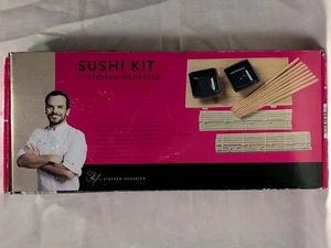 Sushi Kit Set by Steffen Henssler - 9 Teile - Bambus Essstäbchen Bambusmatten - Bild 1 von 3