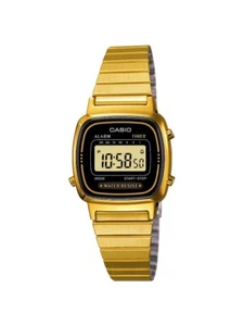 Ladies Casio Digital Bracelet Watch LA670WEGA-1EF RRP £49.90 Our Price £39.90 - Picture 1 of 5