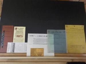 Lote de 7 artículos de Jersey Central Lines almanaque billete de tren pedido ferry r - Imagen 1 de 13