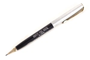 Keokuk Iowa Knotty Pine Motel Vintage Redipoint Advertising Mechanical Pencil - Picture 1 of 7