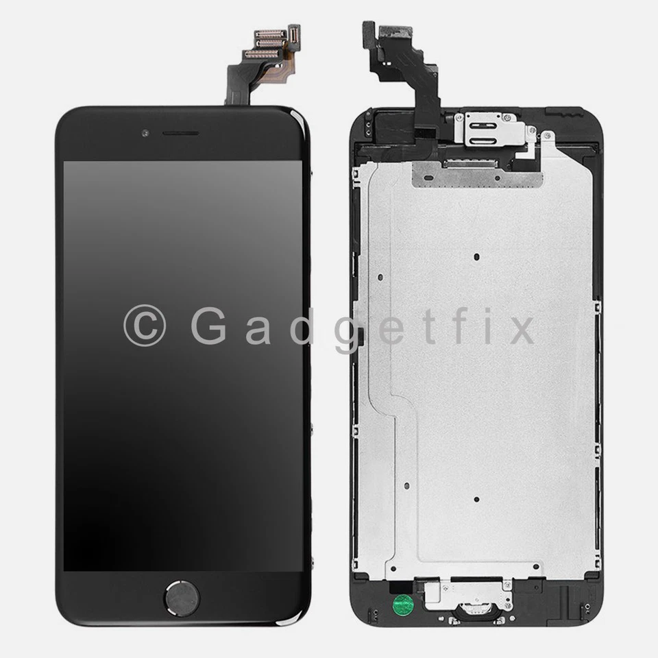 US Display LCD Screen Touch Screen Digitizer Frame Replacement for iPhone 6 Plus