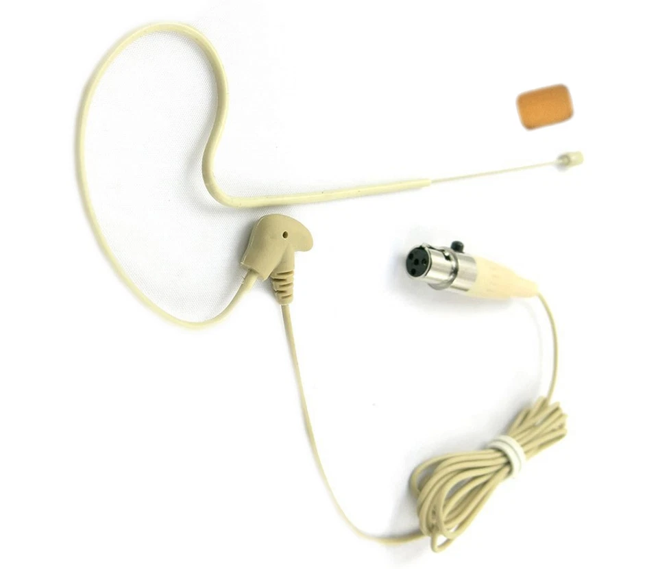 Pro Ear Worn Hanging Boom Microphone for Sure Wireless Mic Bodypack Transmitter  - Image 1 of 2