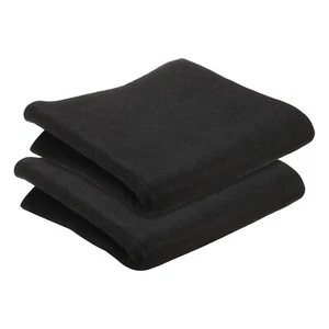 2pcs Pre-oxidized Fiber Welding Blanket,47x20inch/119x51cm,5mm,1800℉/982℃,Black - Picture 1 of 5