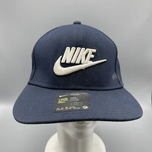 NIKE PRO Dry Fit Snapback Hat Blue - Picture 1 of 8