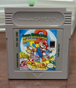 Super Mario Land 2 6 Golden Coins (Nintendo Game Boy, 1992) Authentic Tested - Picture 1 of 2