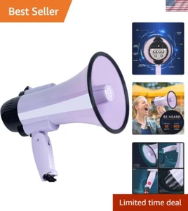 Versatile 30W Megaphone: Long Range Speaker with Easy Controls & Compact Design - Picture 1 of 8