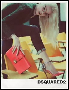 High Heels DSQUARED2 Magazine Print Ad Women Fashion Long Legs shoes 2012-1pg - Picture 1 of 1