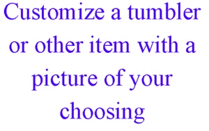 Maßgefertigter 20 Unzen dünner Edelstahl Becher mit Ihrem Bild - Bild 1 von 1