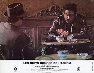 RICHARD ROUDNTREE SHAFT 1971 BLAXPLOITATION VINTAGE PHOTO FRENCH LOBBY CARD N°4 - Picture 1 of 1