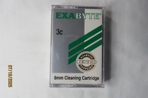Cartouches rubans de nettoyage Exabyte 8MM 3C et 12C NEUVES - Photo 1/2