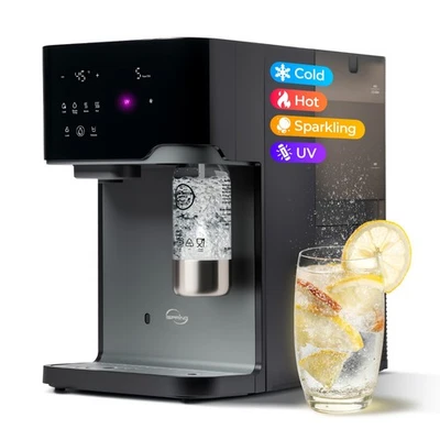 iSpring RCD100SPKHC Sparkling with UV, Hot & Cold Countertop RO Water Dispenser - Image 1 of 4