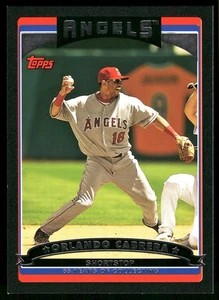 Orlando Cabrera Los Angeles Angels 2006 Topps Black #332 SN /55 - Picture 1 of 2