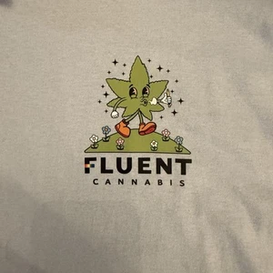 Fluent Cannabis Gildan XL Rainbow Gay Pride 420 T-Shirt T99 - Bild 1 von 7