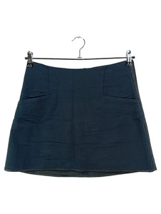 ACNE Minigonna Donna Blu Cotone Elegante (IT 42, EU 38) - Foto 1 di 3
