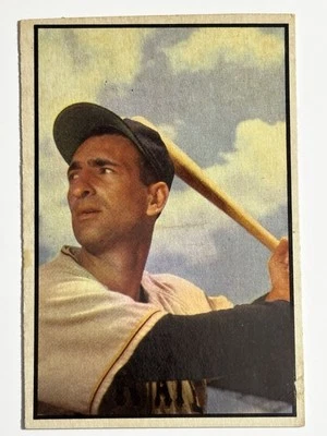 1953 Bowman Set-Break #160 Cal Abrams VG-VGEX NO CREASES  - Image 1 of 3