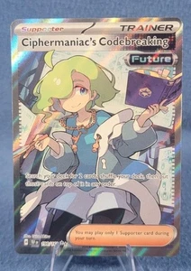 Pokémon TCG Karte Ciphermaniac's Codebreaking 198/162 Temporal Forces Holo - Bild 1 von 2