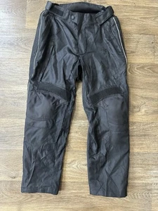 Tourmaster Overpant Mens Waterproof Motorcycle Pants Black 30-32 - Picture 1 of 6