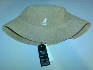 Kangol Bermuda Bucket Hat Oat "BRAND NEW WITH TAGS" - Picture 1 of 1