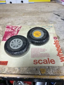 NOS Robart 2 3/4” Scale Wheels For Balsa Model airplane Kit - Picture 1 of 4