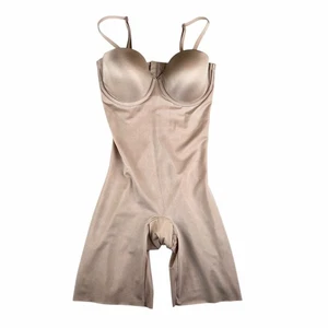 Neu ohne Etikett! SPANX Gr. S Suit Your Fancy Strapless Cupped Mid-Thigh Body 10156R Nude - Bild 1 von 13
