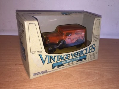 Ertl Vintage Vehicles 1:43 Diecast 1930 CHEVY TRUCK #2518 MIB, 1985 - Immagine 1 di 4