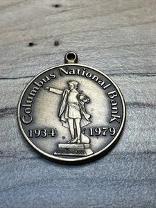 Columbus National Bank Providence, R. I. Portachiavi *C143 - Foto 1 di 2