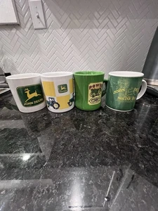 Lote de 4 tazas de café John Deere vintage de Gibson - Imagen 1 de 9