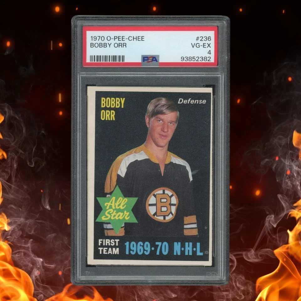 1970-71 O-Pee-Chee Bobby Orr PSA 4 #236 Foto 1 de 3