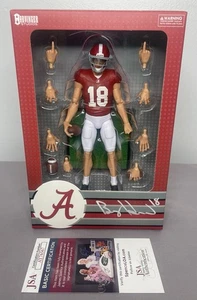 Bray Hubbard SIGNED Collegiate Legends Alabama Football Figure w/ JSA COA - Picture 1 of 9