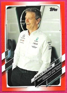 2021 Topps F1 Formula 1 James Allison #80 Mercedes 08/25 Orange Parallel - Bild 1 von 2