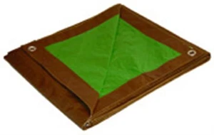 Foremost Dry Top 10x12ft L Medium Duty Polyethylene Reversible Tarp Brown/Green - Picture 1 of 1