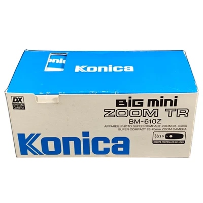 Cámara fotográfica Konica Big Mini Zoom TR BM-610Z 35 mm Japón 28-70 mm lente probada Foto 1 de 4