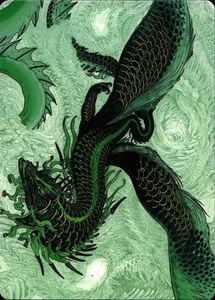 Teval, Arbiter of Virtue Art Card (38/54) Art Series: Tarkir: Dragonstorm - Picture 1 of 2