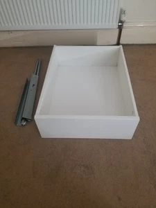 used IKEA PAX Drawer with Soft Close KOMPLEMENT white Box Compatible 50x58 cm - Picture 1 of 4