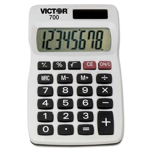Victor 700 8-Digit LCD Pocket Calculator New - Picture 1 of 6