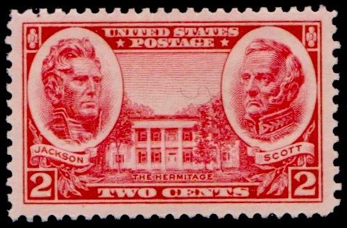 1936 S # 786 - 2 cent Army - Jackson / Scott U.S.  Stamp - Mint MNH VF/XF - Image 1 of 1