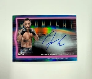 2025 TOPPS MIDNIGHT UFC RAFAEL DOS ANJOS HORIZON SIGNATURES DUSK AUTO /75 - Picture 1 of 7