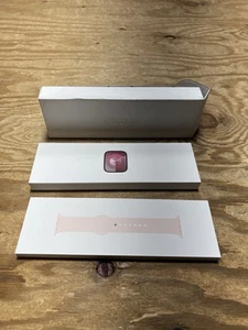 Apple Watch Series 9 45mm Pink Aluminium mit Hellrosa Sportarmband MR9H3LW/A - - Bild 1 von 13