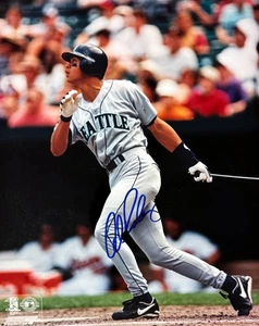 Alex Rodriguez signed Seattle Mariners MLB 8x10 Photo minor dings- COA 3X AL MVP - Picture 1 of 2