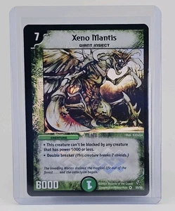 Duel Masters Xeno Mantis SM-02 55/55 Super Rare Foil - Picture 1 of 8