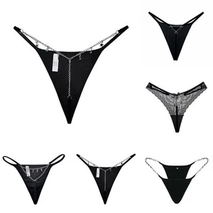 Thong Color Lingeries Back Clubwear G-string Panty Thongs Show Spandex - Picture 1 of 16