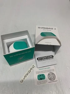 Sharkbanz 2 SB2 Magnetic Shark Repellent Bracelet White/Seafoam Surfing Diving - Picture 1 of 8