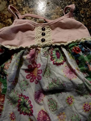 Free Planet Girls Drezz. Talla 3T. Vestido fluido floral. Foto 1 de 4