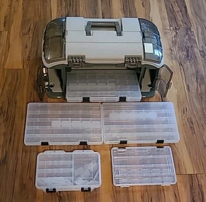 Plano Guide Series Angled Tackle Fishing System Hard Case 787. Free Extras - Picture 1 of 12