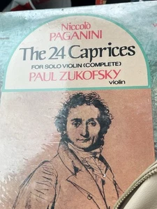 SEALED! Paganini – The 24 Caprices for Solo Violin (Paul Zukofsky, VS) RARE - Picture 1 of 13