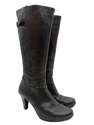 TAMARIS Stivale con tacco Donna Stivale alto Taglia IT 38 marrone stile casual - Immagine 1 di 4