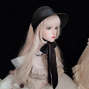 Damen Viktorianischer Haubenhut Gothic Hut Lolita Halbhaube Hut Halloween Hüte - Bild 1 von 5